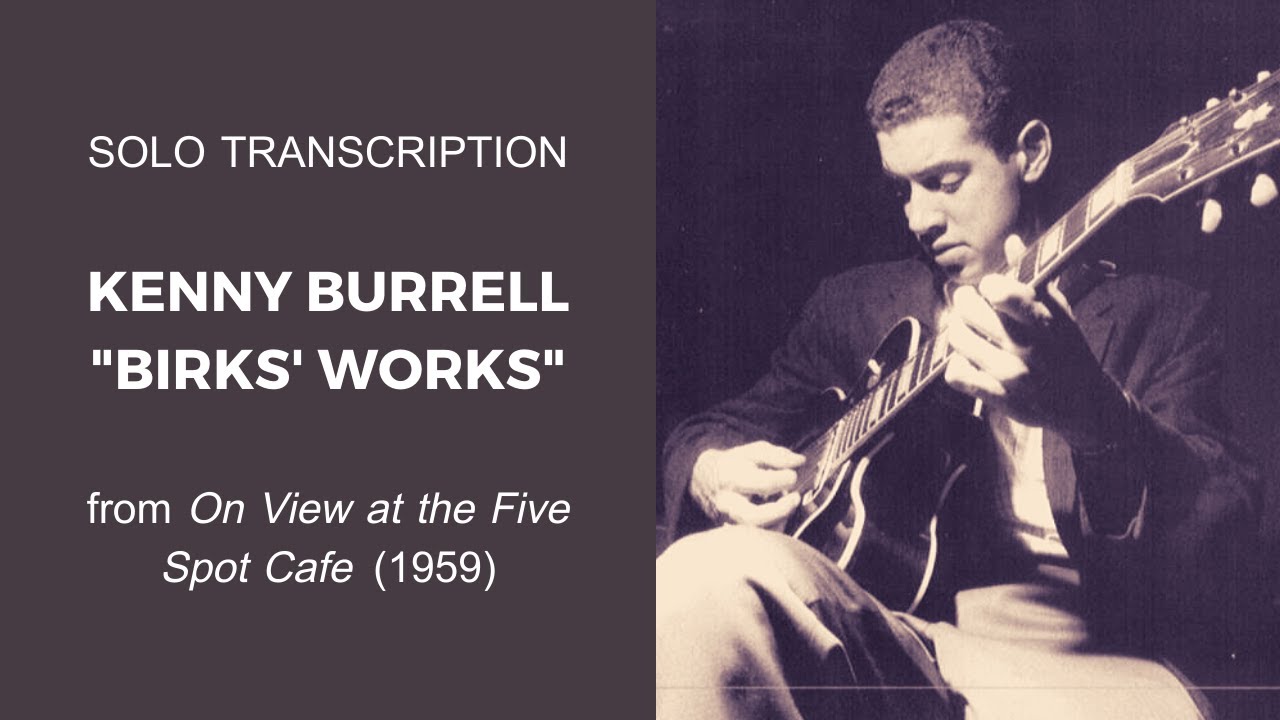 kenny burrell transcription